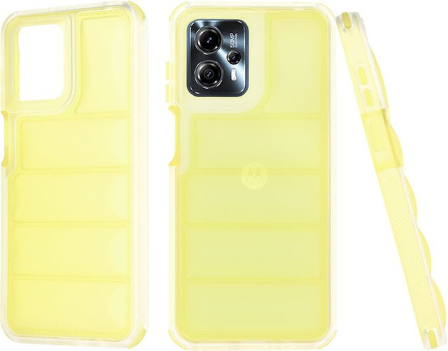 Techsuit Wave Shield Schutzhülle für Motorola Moto G13, G23 und G53 in Gelb - Bild 1