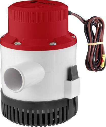 TOOLCRAFT TO-7159134 Niedervolt-Tauchpumpe in Rot mit 13249 l/h und 12 V/DC - Bild 1