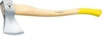 Ochsenkopf Universal Gold-Forstaxt OX 20 H-1608 mit Hickory-Holzgriff und Schneidenschutz in Gold - Bild 1