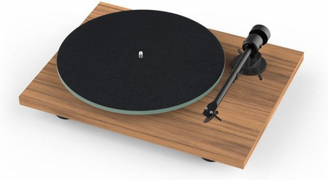 Pro-Ject T1 BT OM 5e Plattenspieler mit Bluetooth in Walnuss Braun - Bild 1