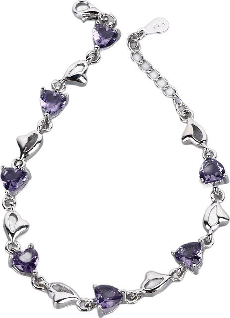 Neoglint Armband, Lila, Kupfer, Kristall, Unisex - Bild 1