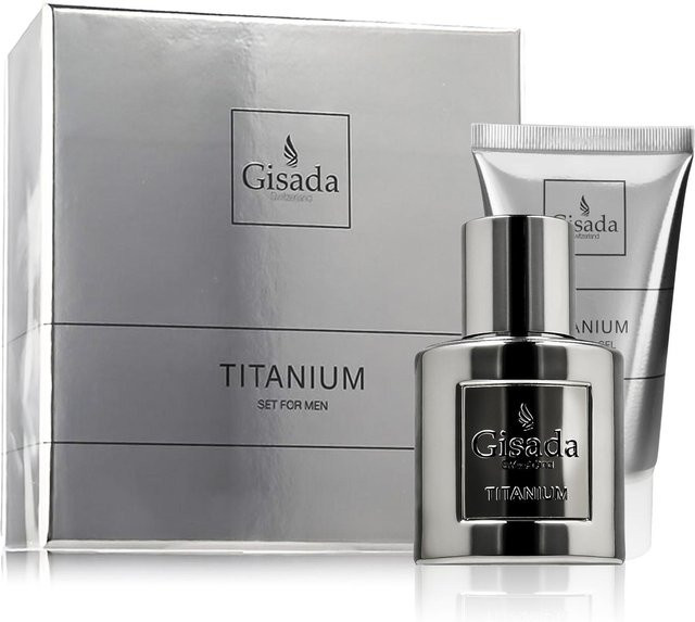 Gisada Titanium Eau de Parfum, 50 ml, Duschgel, 100 ml, Unisex, würzig - Bild 1