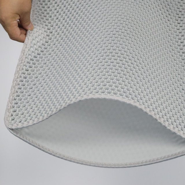 TrendVibeCN Katzenstreumatte aus EVA, doppellagig, extra groß, Farbe: Silber Grau, B: 70 cm, T: 120 cm - Bild 1