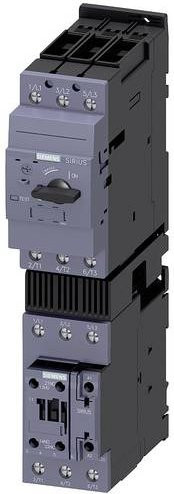 Siemens Verbraucherabzweig 3RA2130-4UA35-0NB3 in Grau mit 35A Nennstrom und 18.5kW Motorleistung bei 400V - Bild 1