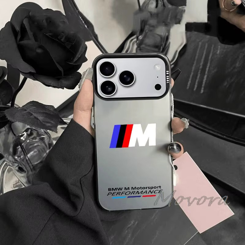 Transparente Handyhülle mit BMW M Logo für iPhone 11 bis iPhone 17 Pro Max - Bild 2