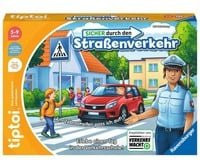 Ravensburger tiptoi Sicher durch den Straßenverkehr Brettspiel ab 5 Jahren - Bild 1