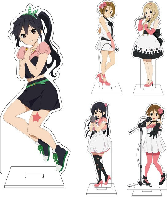 Bandai K-ON!, Acryl-Figurenständerplatte, 16cm - Bild 1
