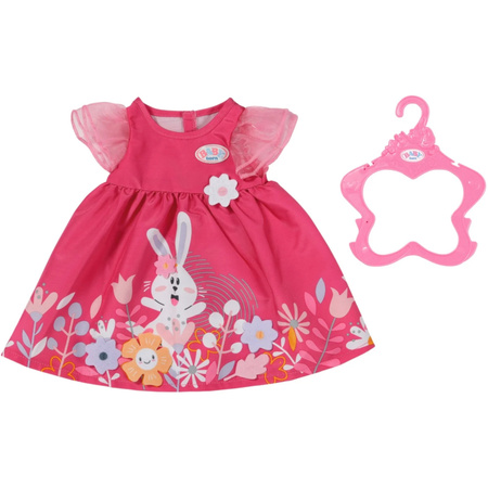 Zapf Creation BABY born Kleid Blümchen Tüll Puppenzubehör