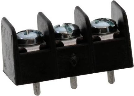 Molex 387006303 Printklemme mit 3 Polen in Schwarz - Bild 1