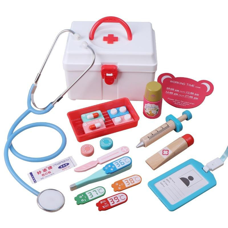 Linyi toy Arzt Lernspielset aus Holz für 14 Jahre - Bild 1