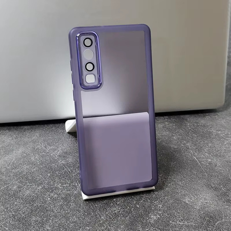 Stoßfeste Silikon Schutzhülle für dein Huawei P30 in Lila - Bild 1