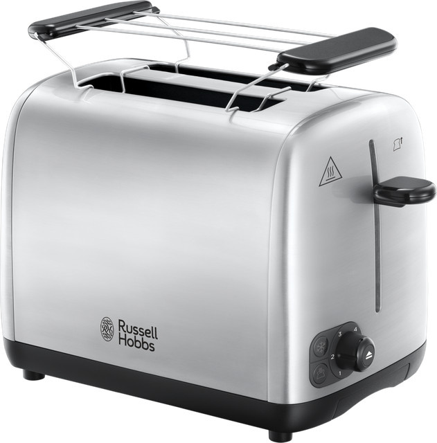 Russell Hobbs Adventure Toaster in Silber mit Auto-Shutoff und Edelstahlgehäuse - Bild 1