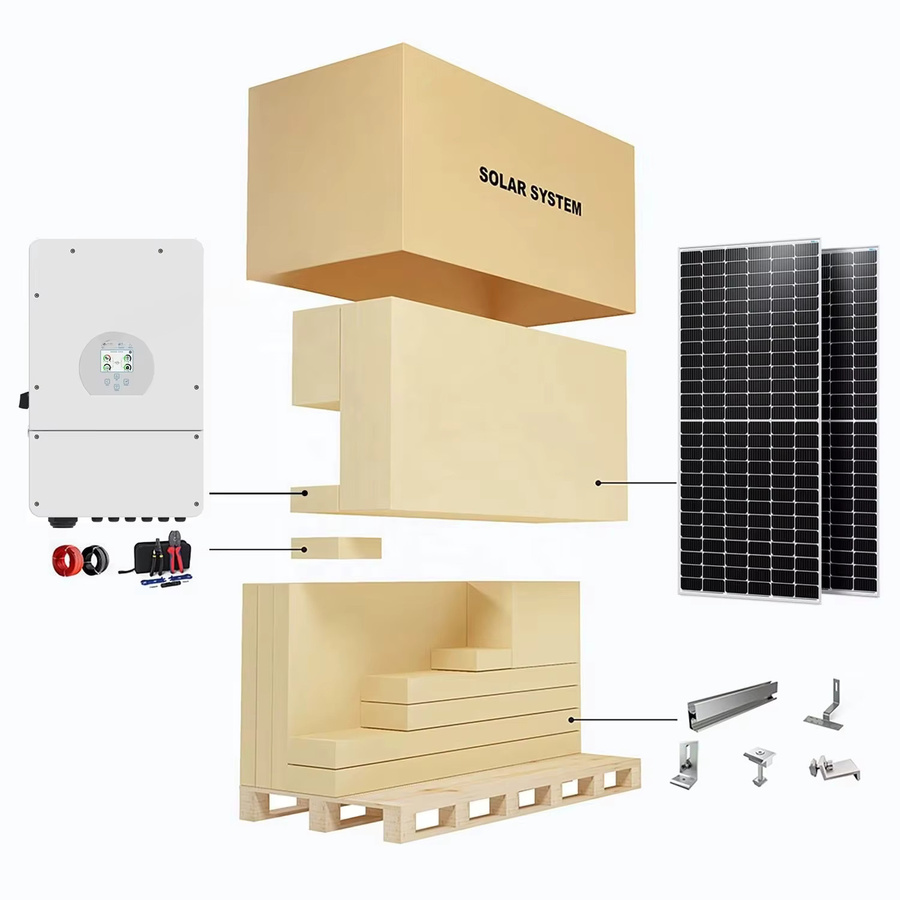 Deye Hybrid-Solarenergiespeichersystem-Set 2025 mit 16000 W Solarmodulen und 48 V Batterie in Weiß - Bild 4