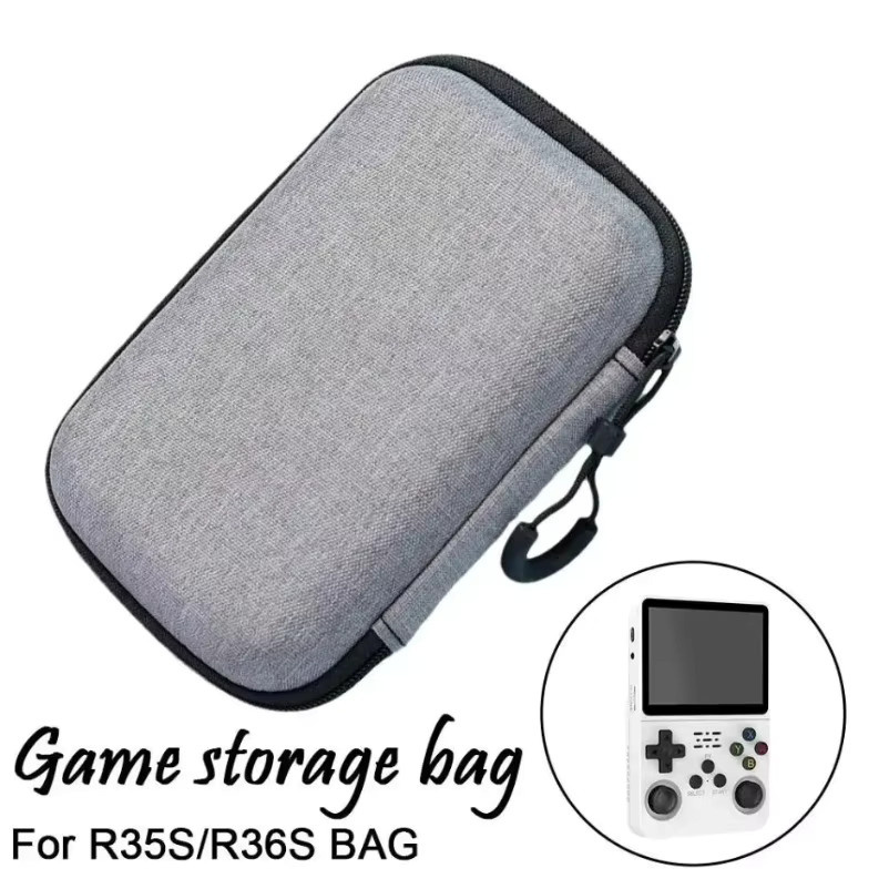 VIKEFON Schutzhülle für R36S und R35S Retro Spielkonsolen, EVA Hard Case Lagerungstasche in Grau - Bild 4