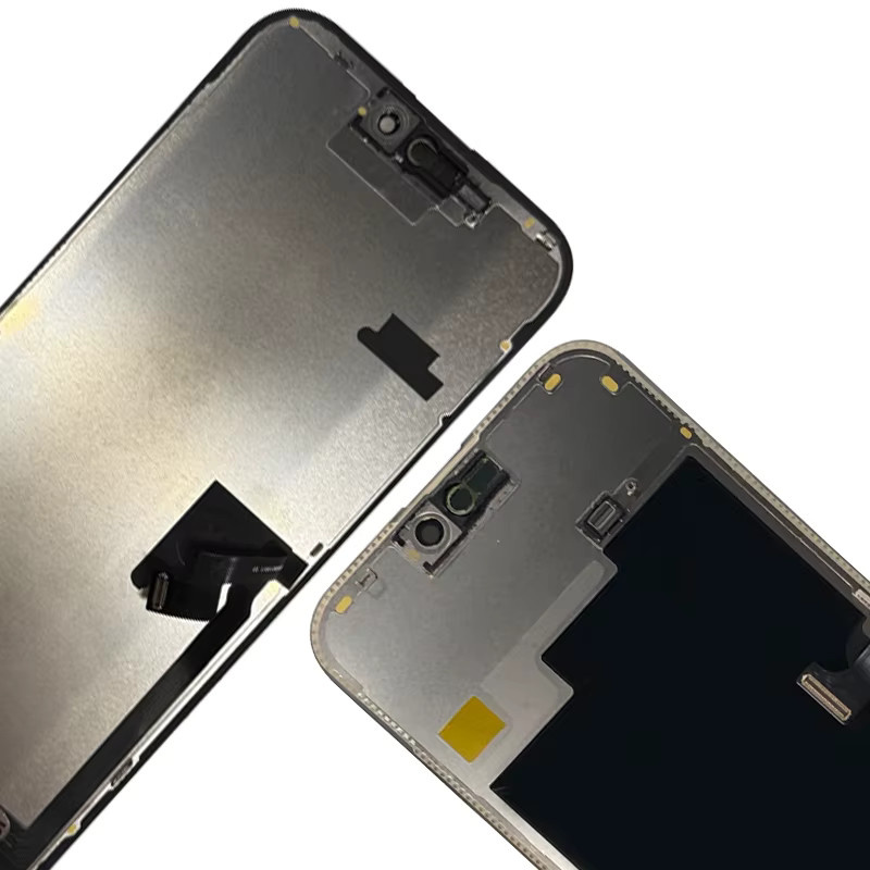 Apple OLED LCD Display Bildschirm mit Touch Digitizer Montage für iPhone XR XS Max 11 12 13 14 15 16 Pro Max Mini Plus in Schwarz - Bild 4