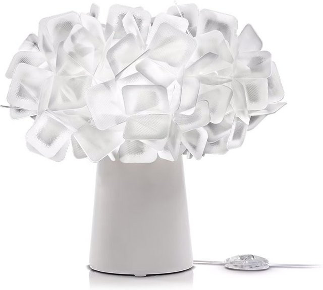 Slamp Clizia Tischleuchte Weiß aus Stahl und Lentiflex® - Bild 1