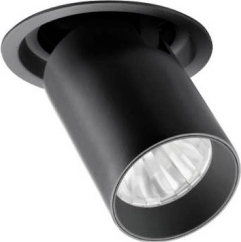Brumberg LED-Deckenstrahler 88753183DA Schwarz, dimmbar und verstellbar, warmweiß - Bild 1