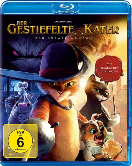Der gestiefelte Kater: Der letzte Wunsch, Blu-ray - Bild 1