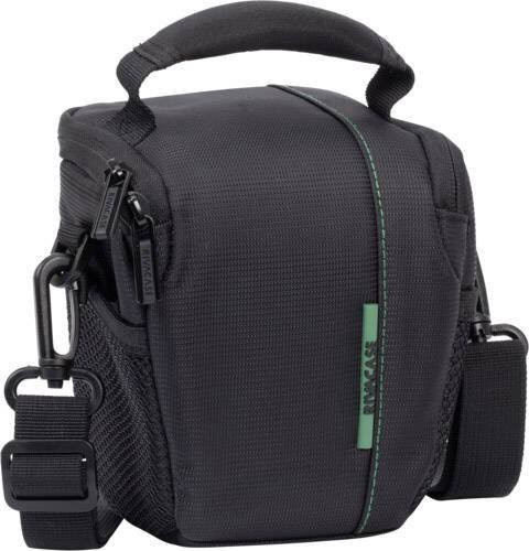 Rivacase 7412 Kameratasche in Schwarz mit Innenmaß B: 105 mm, H: 130 mm, T: 100 mm - Bild 1