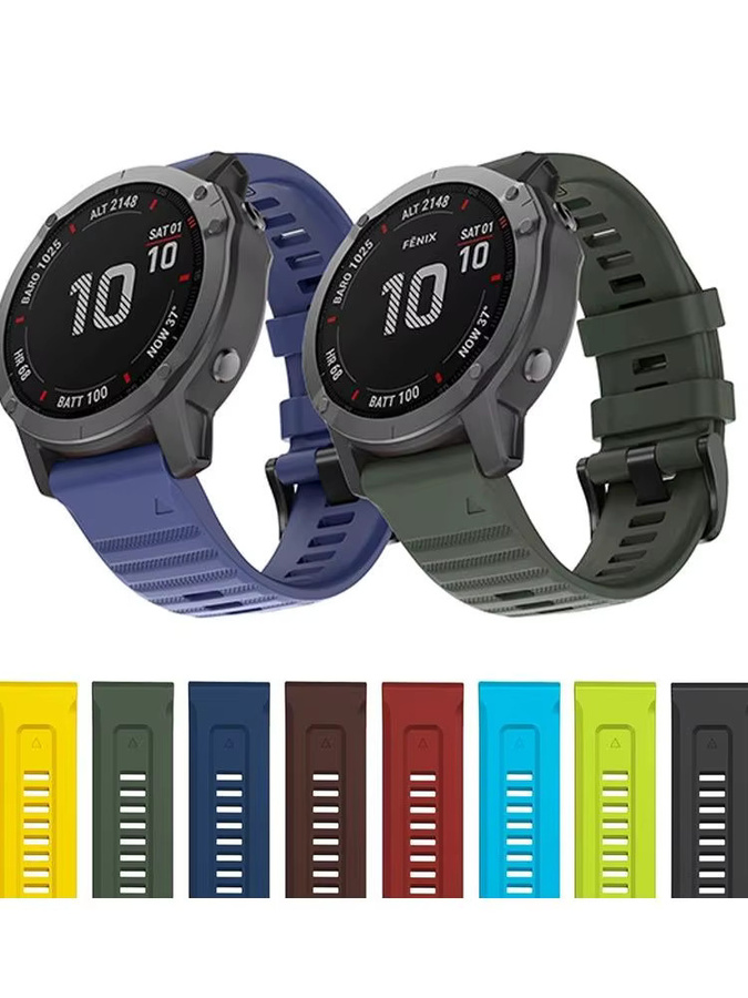 QUERPXAF Uhrenarmband Silikon, Multicolor, Unisex - Bild 2