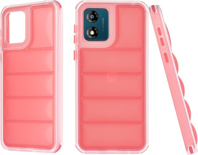 Techsuit Wave Shield Schutzhülle für Motorola Moto E13 in Rot - Bild 1