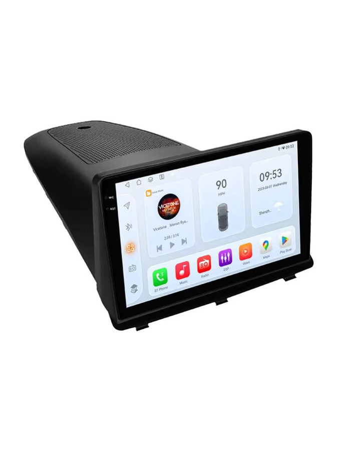 OSSURET 4G AI Carplay Android Auto Autoradio mit GPS-Navigation und 8-Kern-Prozessor für Opel Antara 1 (2006-2017), Schwarz, 10,33 Zoll - Bild 3