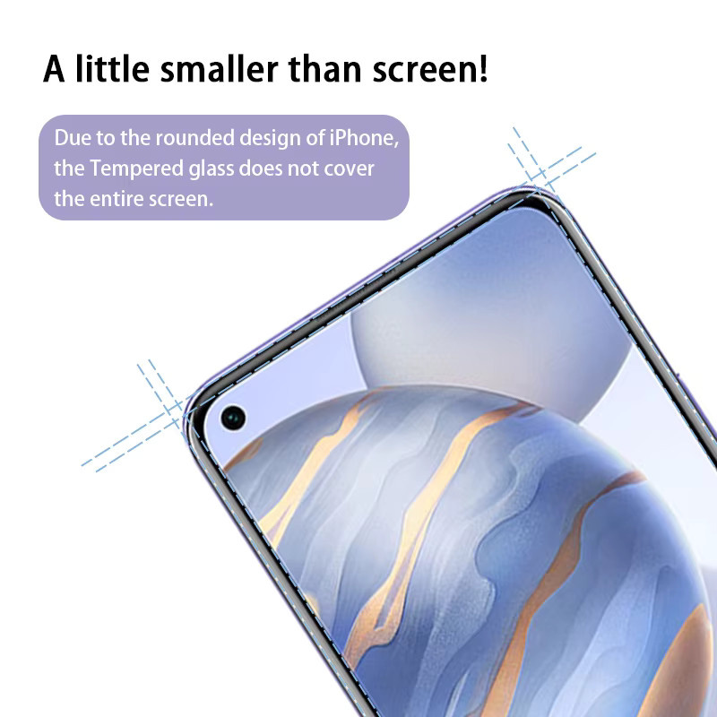Xiaomi Redmi Note 15 Pro 5G Panzerglas Schutzfolie Transparent Anti-Scratch Gehärtetes Glas - Bild 6