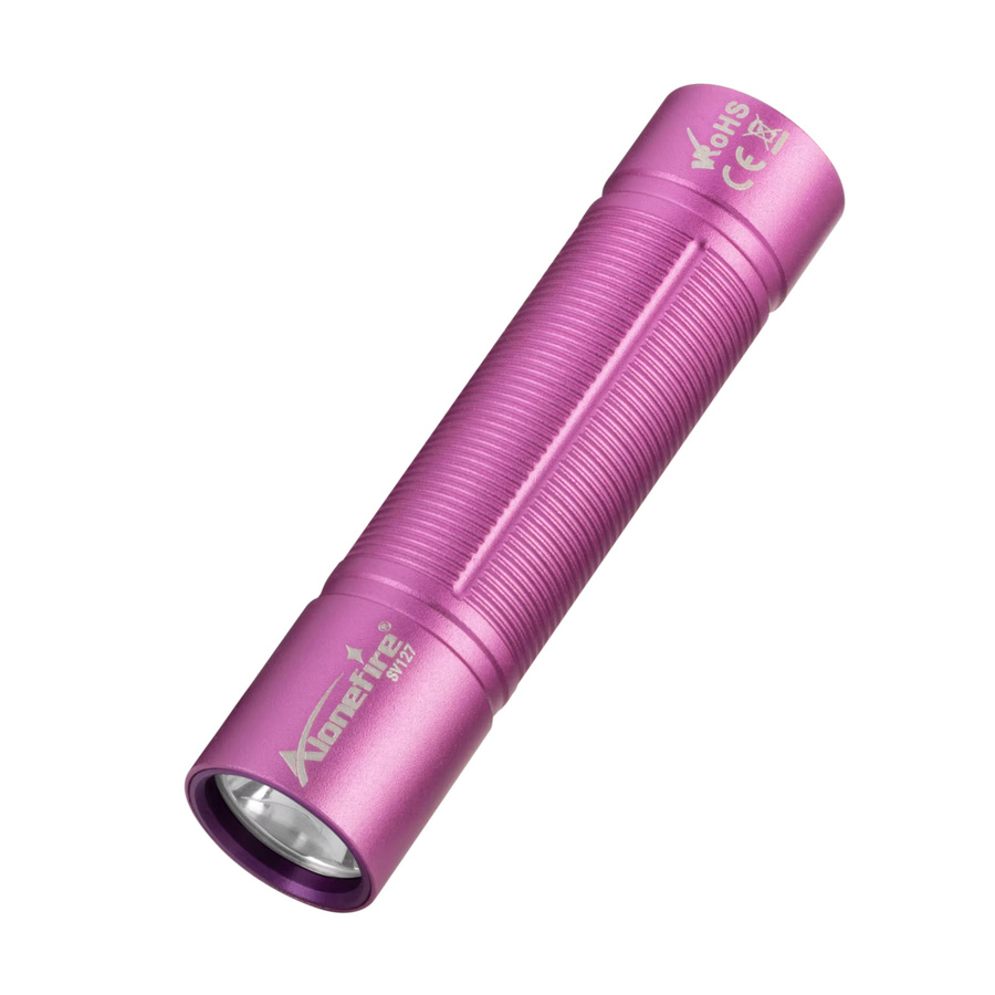 Alonefire Mini UV Schwarzlicht Taschenlampe 3W mit USB-Ladefunktion für 365nm und 395nm zur Fluoreszenz-Detektion von Urin, Geld oder Skorpionen - Bild 6