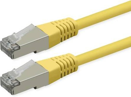 Roline Patchkabel Cat.6 S/FTP Ethernet LAN gelb 1,5m - Bild 1