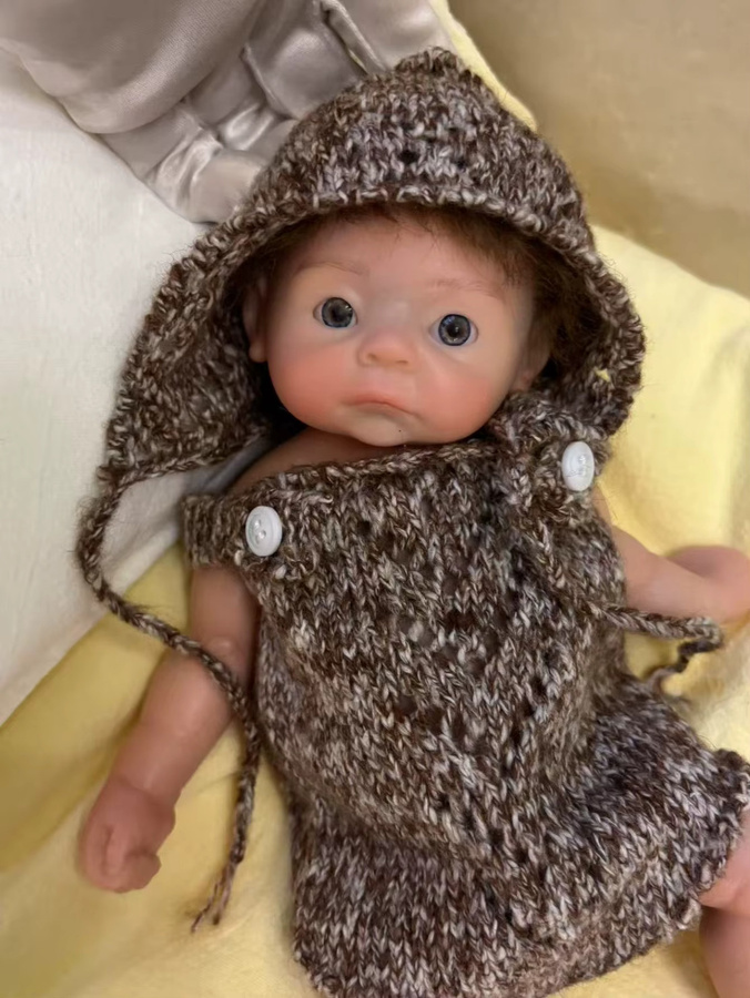 Aizwa Babypuppe Mädchen, Silikon, ab 3 Jahren - Bild 3