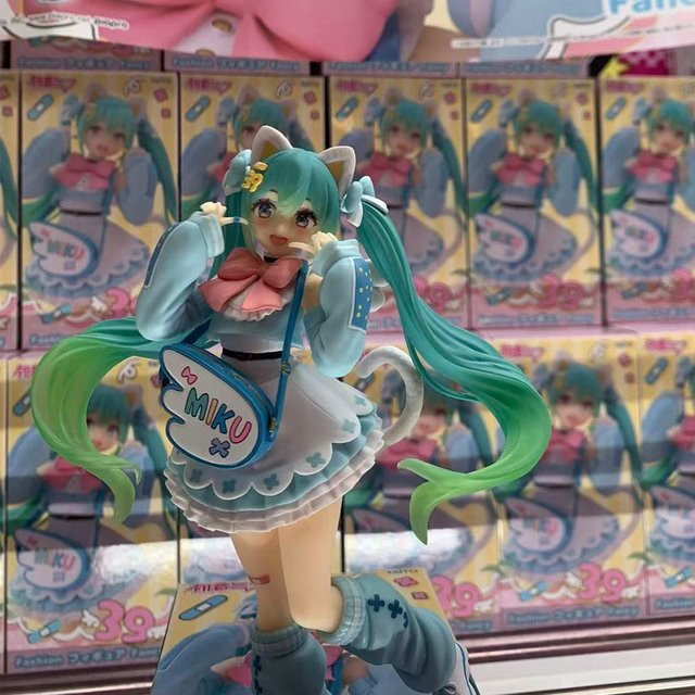 Bandai Hatsune Miku Katzenohren Fancy Version, Sammlerfigur, 19cm - Bild 1