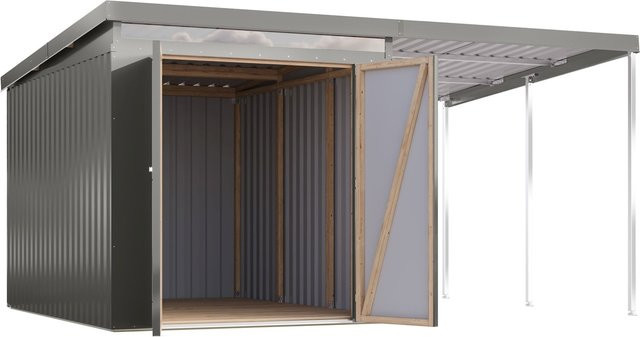 Metallgerätehaus Saltley M von Karibu Holztechnik - Bild 1