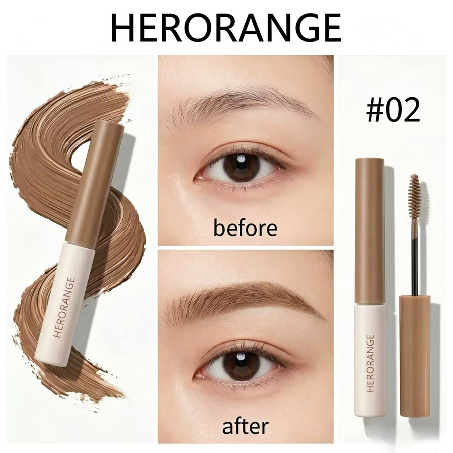 Herorange Augenbrauen-Mascara, Nude, Natürlich - Bild 2