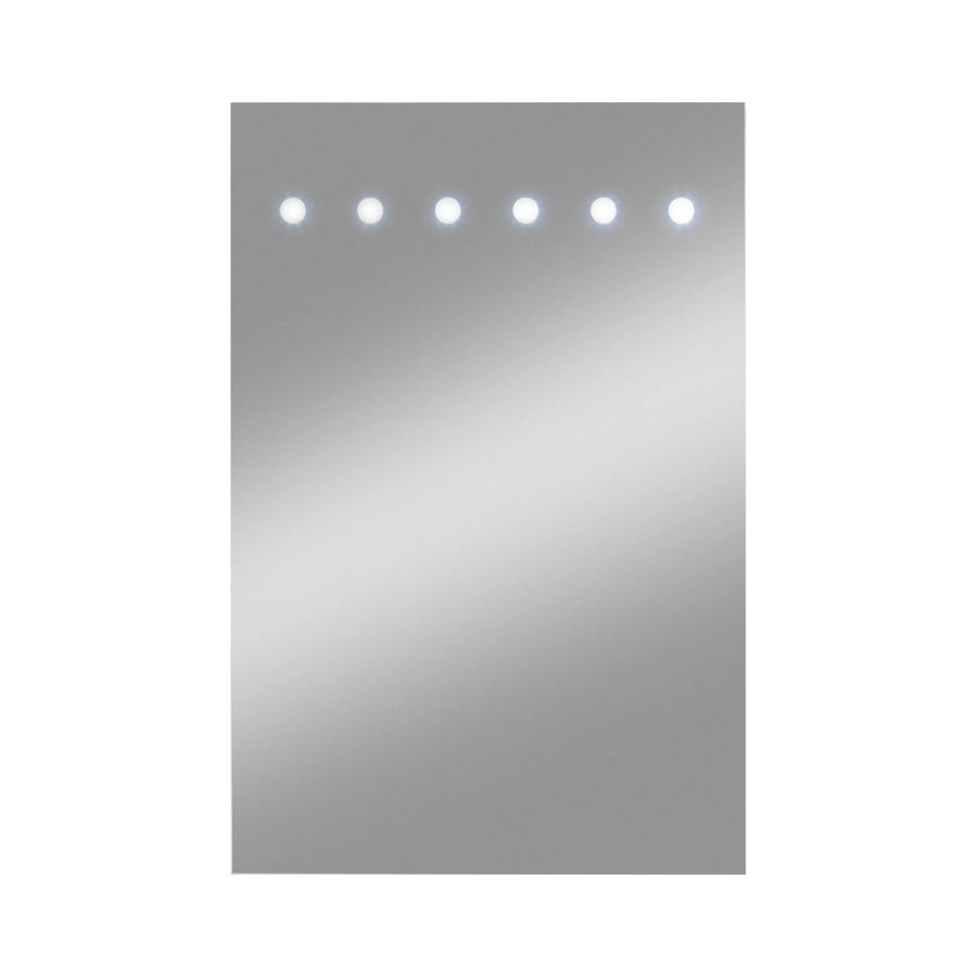 Jokey Sunlight LED Leuchtspiegel in Kristall-Form, Rechteckig, Silber, B/H: 40 x 60 cm - Bild 2