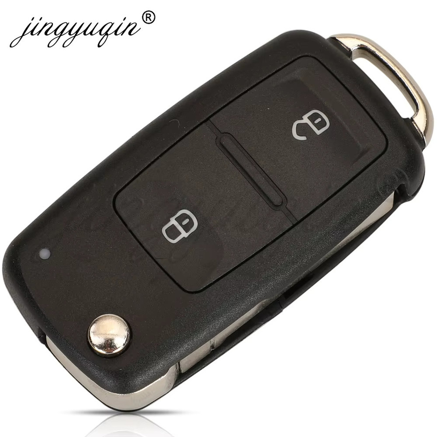 VW Auto Fernbedienung Schlüssel 315/434 MHz in Schwarz für Scirocco Passat Jetta Beetle Caddy Multivan Amarok Transporter 5K0837202BJ - Bild 4