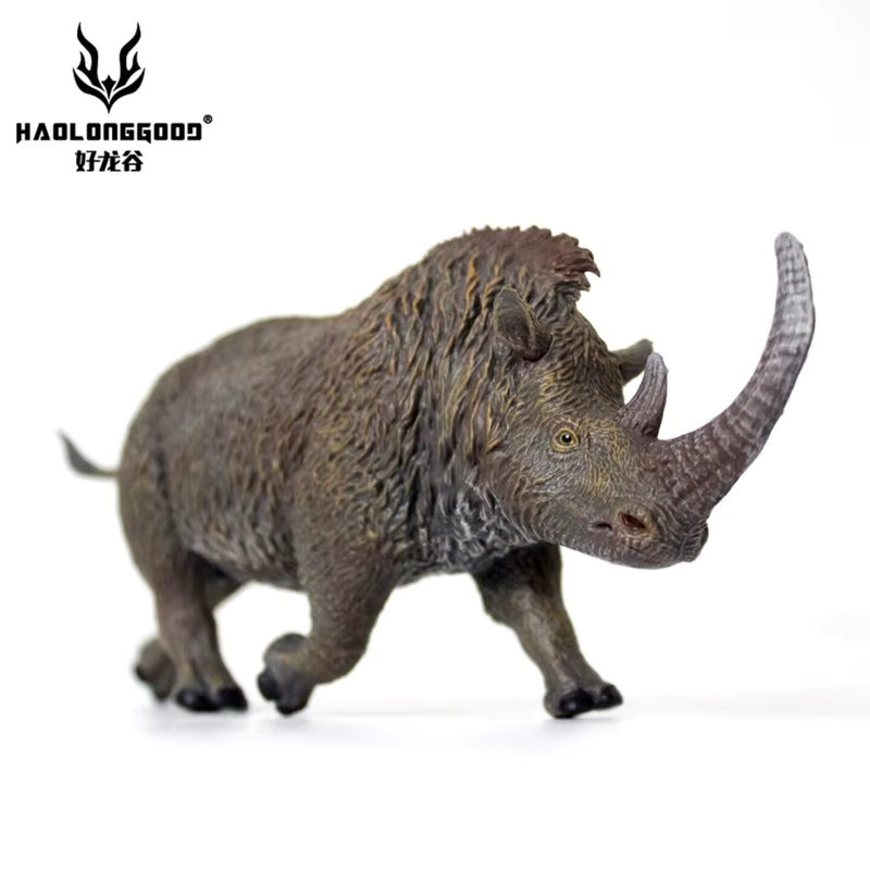 HaolongGood Woolly Rhino Modellfigur im Maßstab 1/35 aus Kunststoff für die Schreibtischdekoration - Bild 3