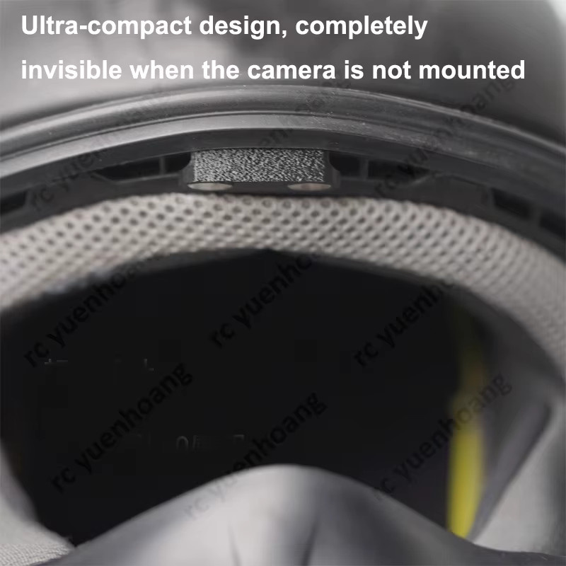 DJI OSMO NANO Ultra-Kompakte Eingebaute Helm-Magnethalterung für Action-Kameras in Schwarz - Bild 4