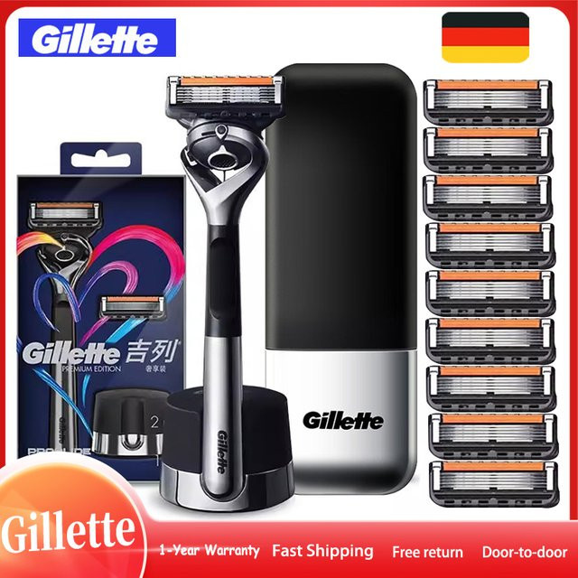 Gillette Fusion 5 ProGlide Rasierer für Herren mit Magnetständer - Bild 1