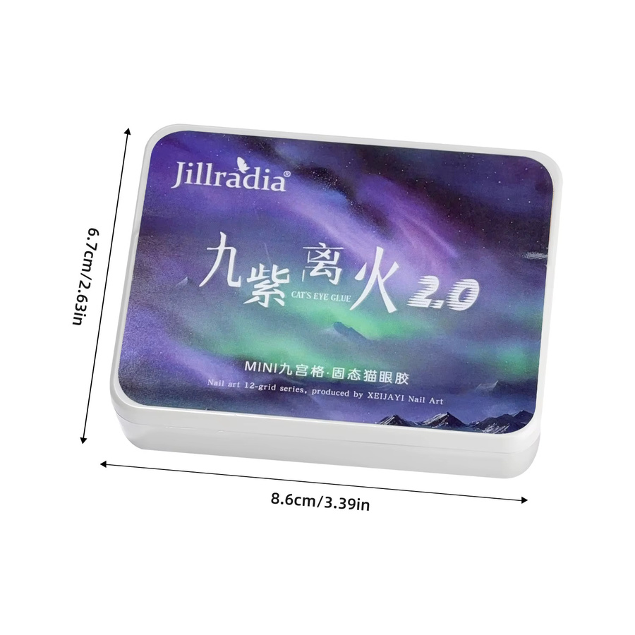Jillradia Nagellack Gel, 9 Farben, schimmernd - Bild 7