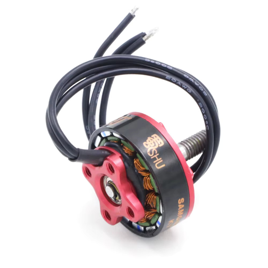 Samguk Serie Shu 2306 Bürstenloser Motor für RC FPV Drone Modelle Multicopter, 4 Stück, Farbe: Rot - Bild 3