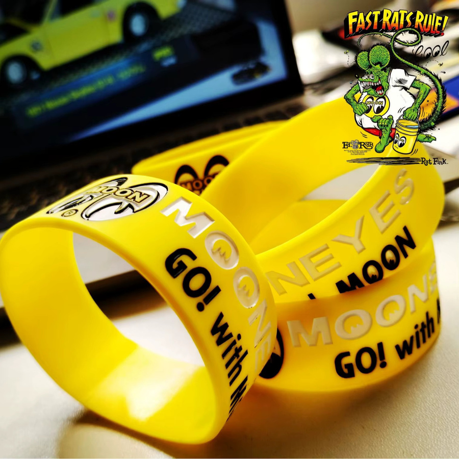 Mooneyes Schalthebel-Set, Initial D-Armband, Kumamoto-Bär-Armband, Ring - Bild 2