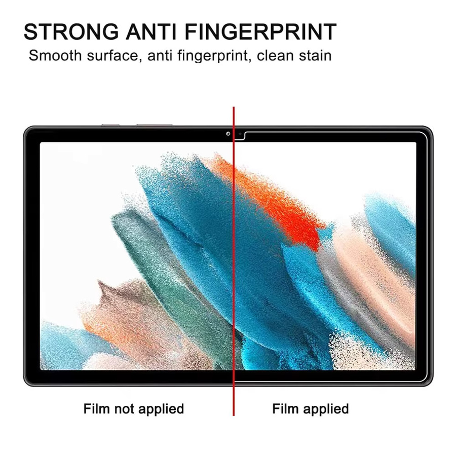 2 Stück Samsung Galaxy Tab A8 10,5 Zoll 2022 X200 X205 Displayschutzfolie aus gehärtetem Glas, transparent - Bild 4