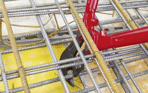 Knipex Mattenschneider Side Cutter in Rot, Länge: 950 mm - Bild 1