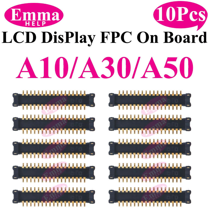 EmmaHelp FPC-Anschluss Display-Bildschirm für Samsung LCD Modelle A51 A50 A70s A40 A30S A21 A20S A10S M12 M14 M15 M16 in Schwarz - Bild 5