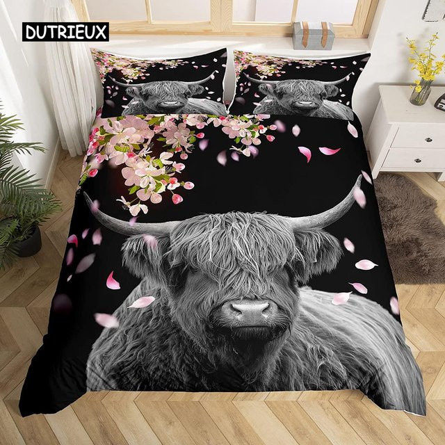 Kirschblüten Tagesdecke in Rosa mit floralem Japan-Design und Reißverschluss, B/H: 135 x 200 cm - Bild 1