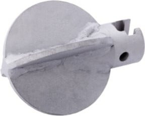 Rothenberger Kugelkopffräser 4-Blatt 16K Durchmesser 35 mm Silber - Bild 1