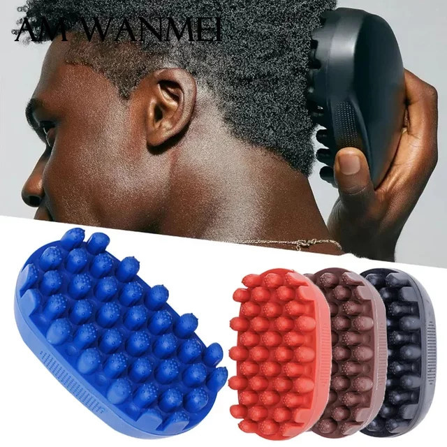 Lockenhaar-Schwamm Twist-Bürste für lockiges Haar, Unisex - Bild 1