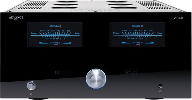 Advance Paris X-i1100 Stereo Vollverstärker in Schwarz - Bild 1