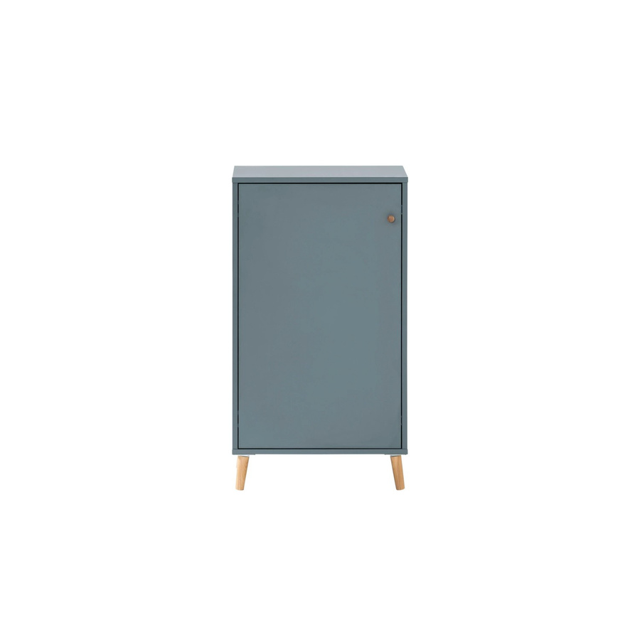 PROREGAL Aktenschrank Jaguar Small in Blau mit Eiche-Optik, H x B x T: 92,6 x 51 x 41 cm - Bild 2