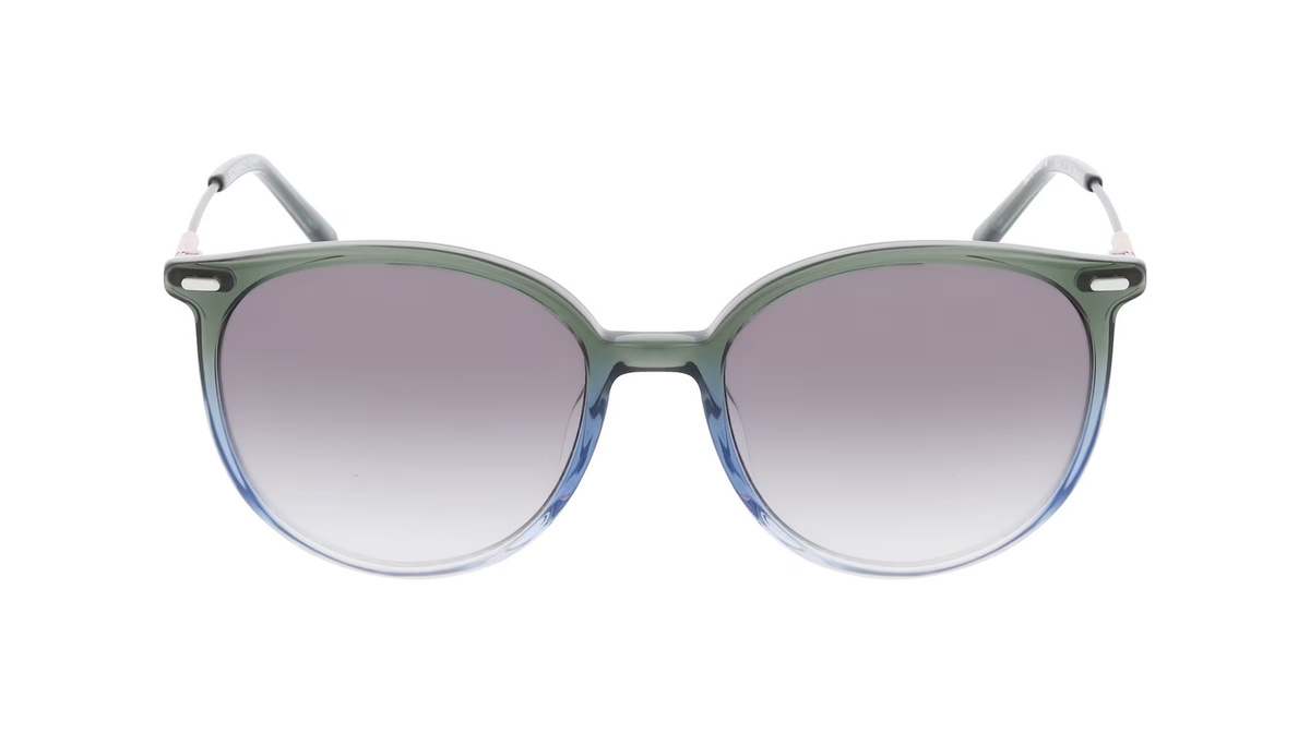 HUMPHREY'S 585345 Sonnenbrille, Vollrand, Panto, Acetat, Unisex, blau - Bild 1